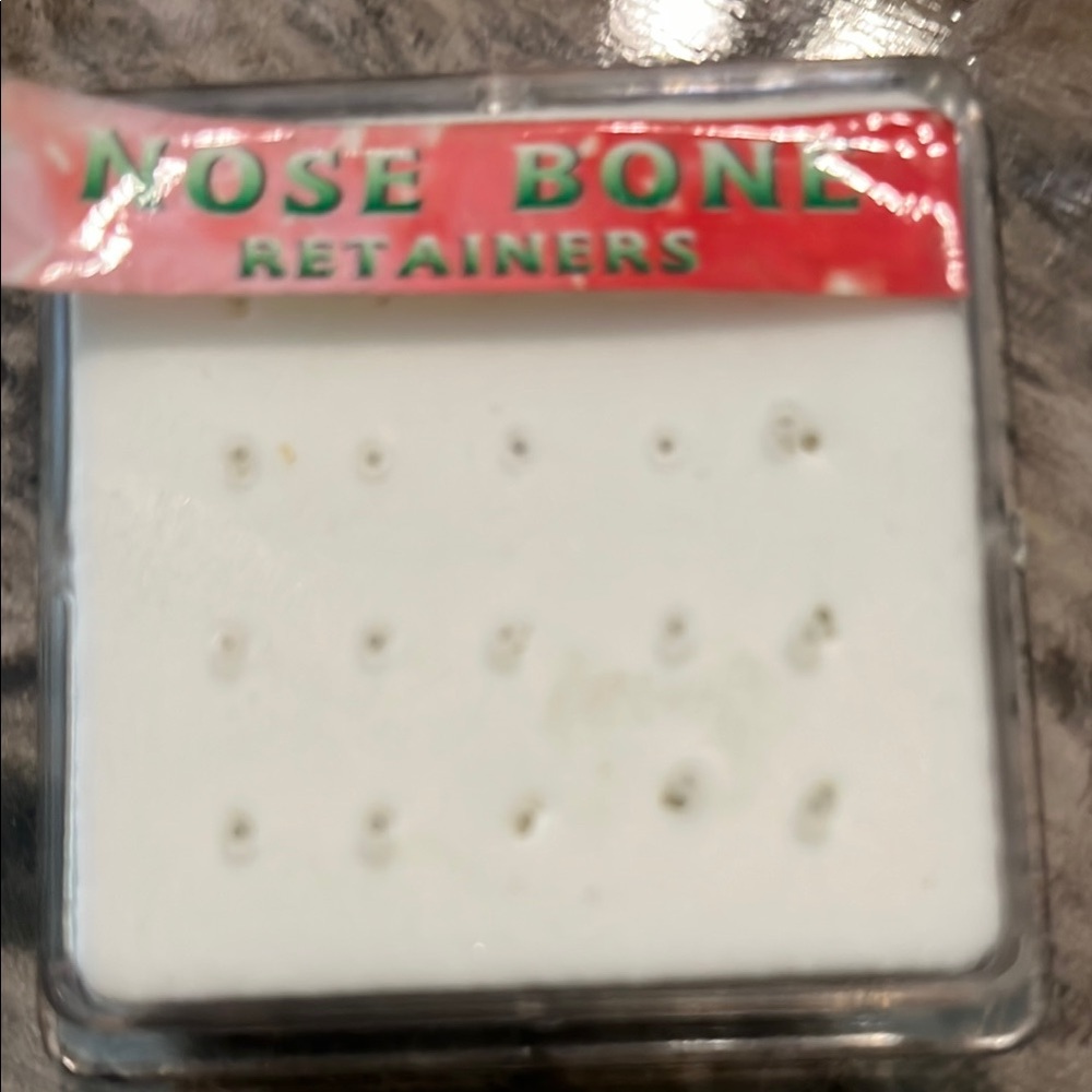 Nose Bone Retainers Set